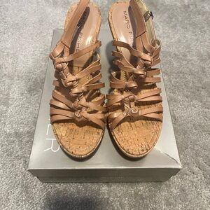 Marc Fisher Women's Tan Sandals